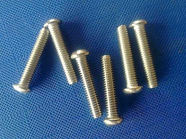 不锈钢圆头机械螺丝