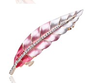 Ya na Korea rhinestone cross Crystal clip hair accessories hair clip hairpin blade alloys clips hair accessories Q0032