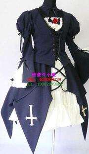 皇冠漫谈社 COSPLAY服装蔷薇少女水银灯套装套裙COS现货