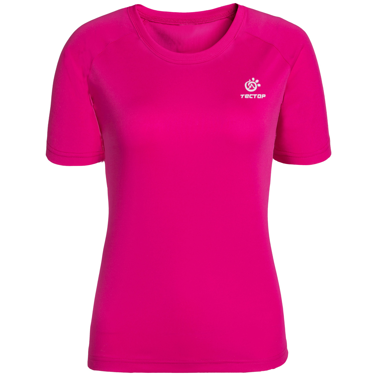 T-shirt sport pour femme TECTOP à manche courte en polyester - Ref 2027315 Image 1