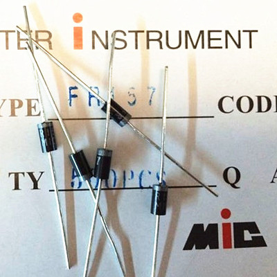 全新快恢复整流二极管FR157  1.5A1000V  500只一盒FR157（10只）