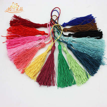 手工diy材料小流苏穗子窗帘枕头件红绳吊须饰品配件工具嫣兰新品