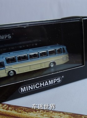 迷你切1：160奔驰O302 (LHD) 1965 BLUE/CREAM L.E. 3000 pcs.