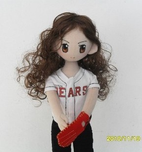 高雅拉 宝木子手工布娃娃 个性 专属定做 韩国明星卡通娃娃