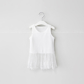 春夏新款 连衣裙 女童蕾丝吊带裙儿童背带裙女童长袖 韩国版 童装