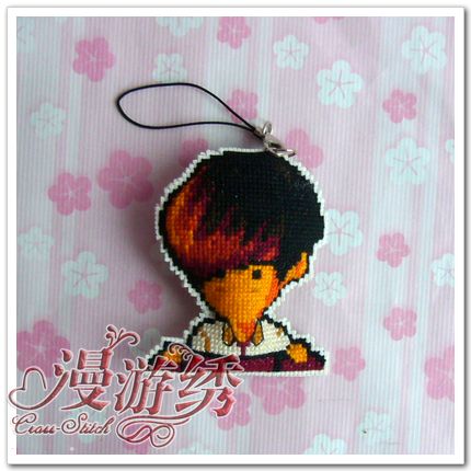 [6件包邮2皇冠]漫游绣*周杰伦手机链*倚栏杰伦*非成品