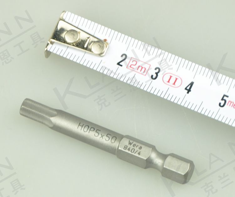 德国Wera维拉内六角批头 840/4 SW 5x50mm 059615