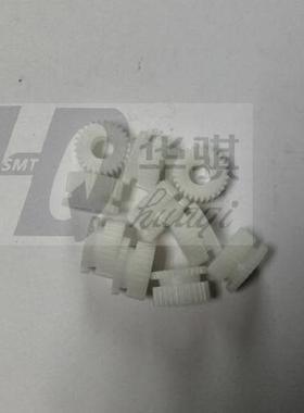 富士NXT贴片机配件8MM一代电动飞达卷料扁齿轮PJ00162白色塑料轮