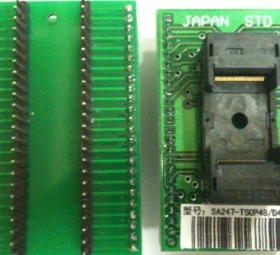 610P/611S/6000/E编程器专用适配器座子TSOP48/40/32/SB247三用