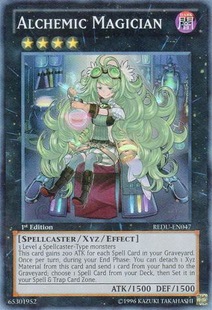 炼金魔术师 正版 美版 REDU Magician 面闪 Alchemic 游戏王