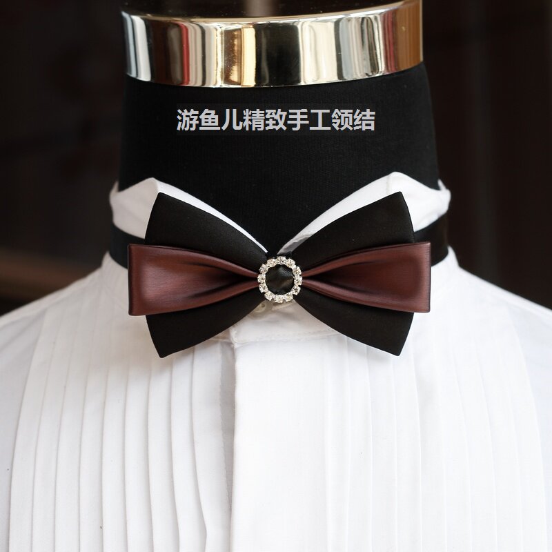手工新郎伴郎婚礼高档领结