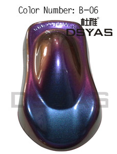 杜雅 变色龙漆 磨砂漆 模型漆 汽车改装漆 七彩变色龙漆B06 100ml