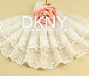 辅料 手工DIY服装 优质蕾丝碎花网纱刺绣花边蕾丝小花边配饰材料