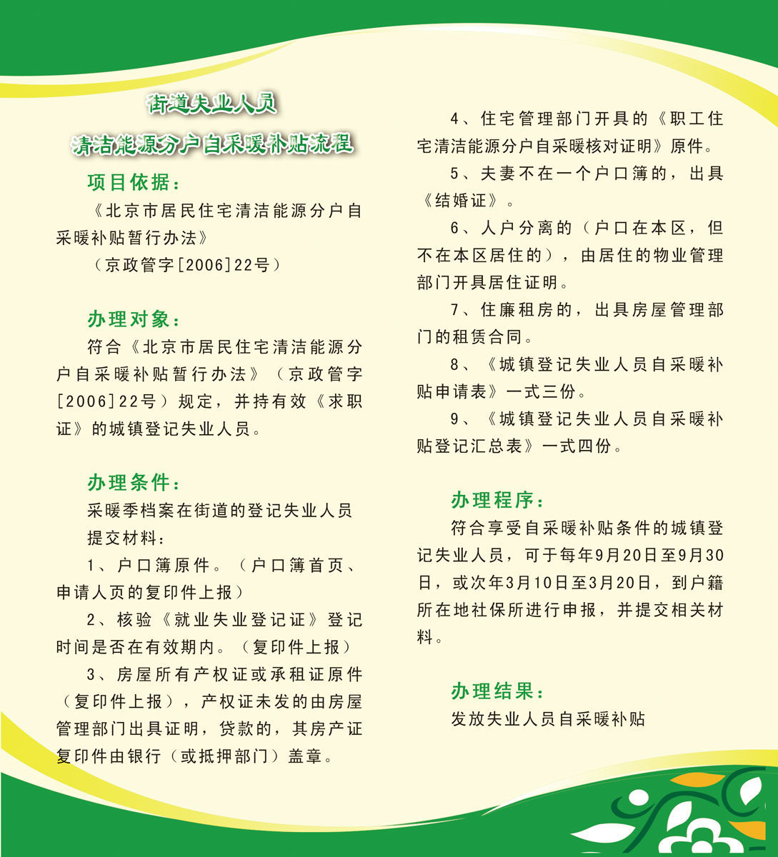 643海报印制海报展板素材327失业人员清洁能源宣传