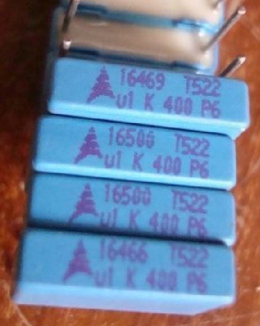 原装薄膜电容西门子EPCOS B32522C6104K 100个以上免运费