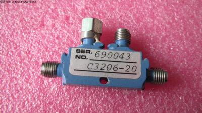 C3206-20 美国MAC 7-12.4GHz 10dB 50W SMA 射频RF同轴定向耦合器