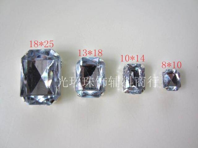 DIY爪钻 18*25mm/13*18mm/10*14mm/8*10mm长方形八角亚克力高脚钻,饰品/流行首饰/时尚饰品新,其他DIY饰品配件,淘宝优惠券,粉丝福利购,淘宝优惠卷