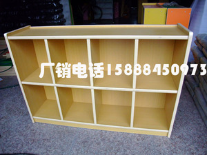 玩具柜儿童玩具架 幼儿玩具柜陈列柜原木玩具架收拾柜 玩具收纳柜