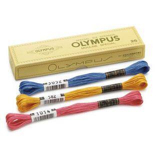 日本进口 olympus 奥林巴斯25号刺绣线 ￥3.8/支 全434