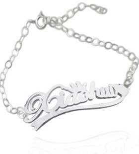 时尚风名字生日礼物韩版手链定制