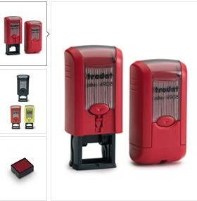 正品卓达章/printy/4908/Trodat/回墨印/7*15MM/印章材料批发