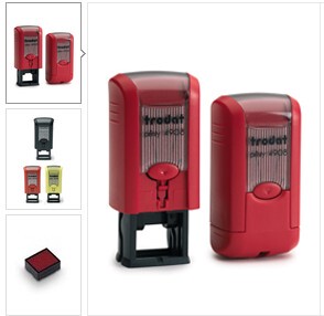 正品卓达章/printy/4908/Trodat/回墨印/7*15MM/印章材料批发