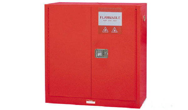 90加仑红色易燃性化学品防火安全柜/易燃化学品柜