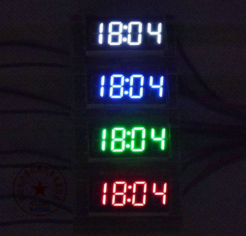 红日电子-12v摩托车夜光数字汽车
