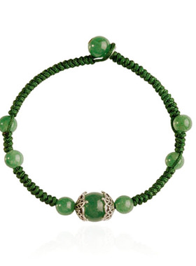 手工编织天然东陵玉包邮