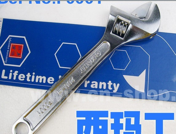 活动扳手开口活扳手扳子西玛工具CMART4 6 8 10寸12寸15 18 24寸