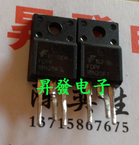 场效应管AP18N20GI FDPF18N20FT PFV218N20 PFV2-18N20 FQPF18N20 电子元器件市场 场效应管 原图主图