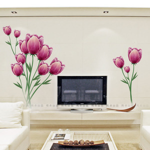 白菜控：6元包邮 郁金香墙贴+咖啡杯开关贴