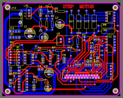 步进电机驱动器PCB TB6560 3A步进电机驱动 6N137 TB6560步进电机
