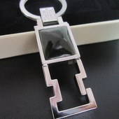 送男友礼物 泰山玉钥匙扣高档腰挂镶嵌天然玉石送老公创意礼品