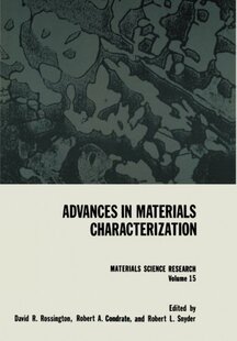 Materials Advances Characterization 预订