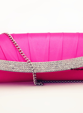 小包包迷你女包女包时尚手工绸缎包晚宴包礼服包