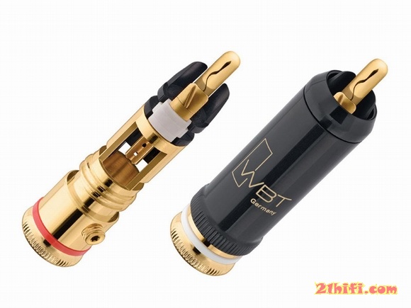 德国wbt插件rca信号线插头