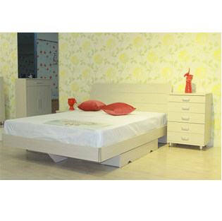 万力家具 简约现代 1.8米地热床