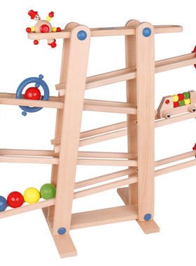 德国Beluga 疯狂的急速山道 急速赛车轨道滑车纯榉木超级大5KG