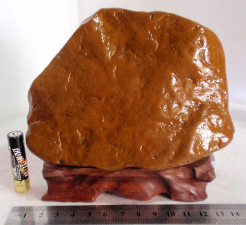 黄龙玉黄蜡石台山玉霍山玉摆件