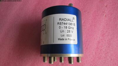 全新 Radiall R574413615 SP6T 18GHz 240W 28V SMA RF 同轴开关