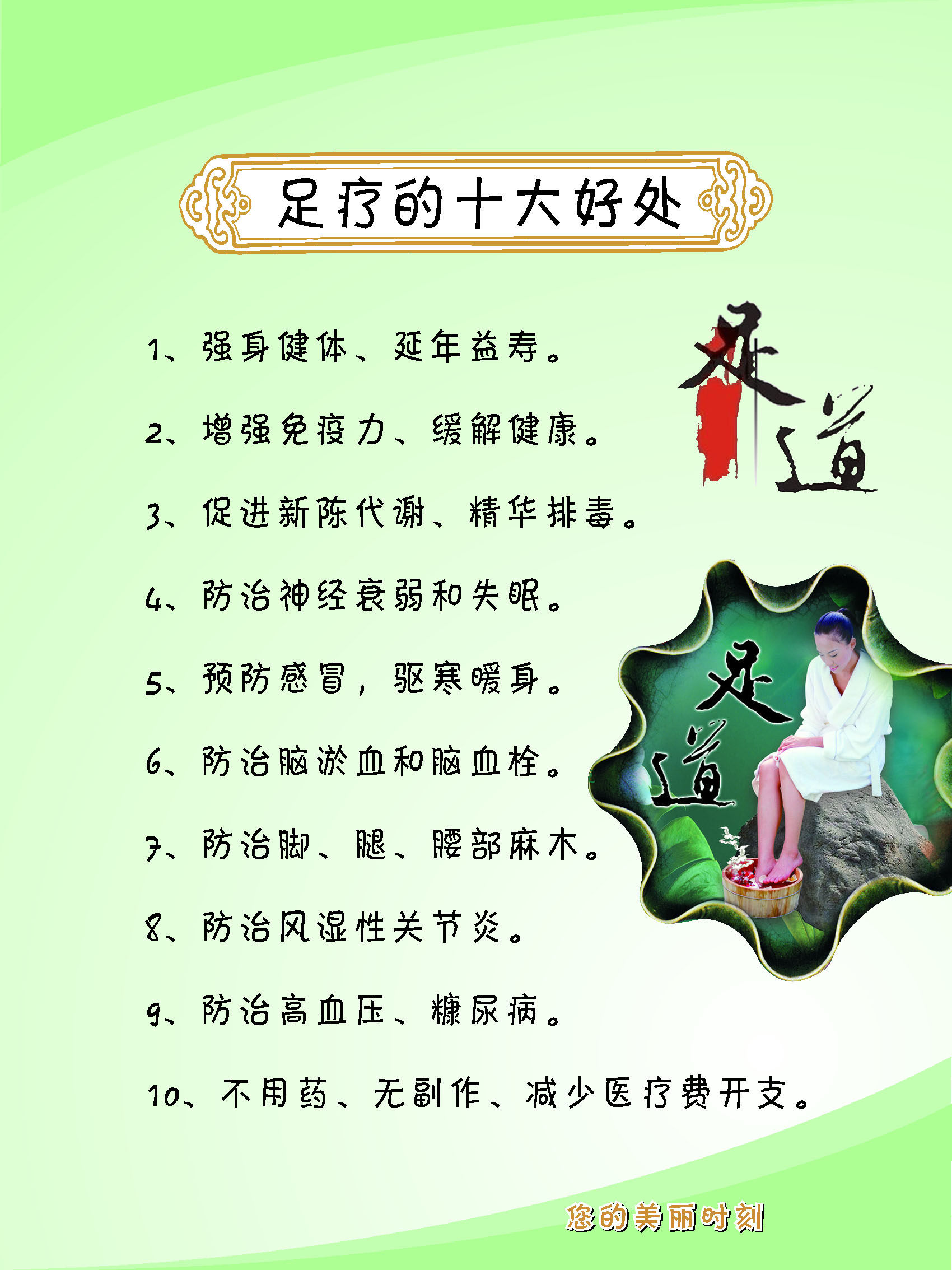 611海报印制海报展板素材913足疗的十大好处(4)