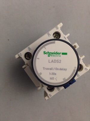 原产施耐德(法国) 正面按装 接触器用延时器 LADR0 LA-DR0 0-3S
