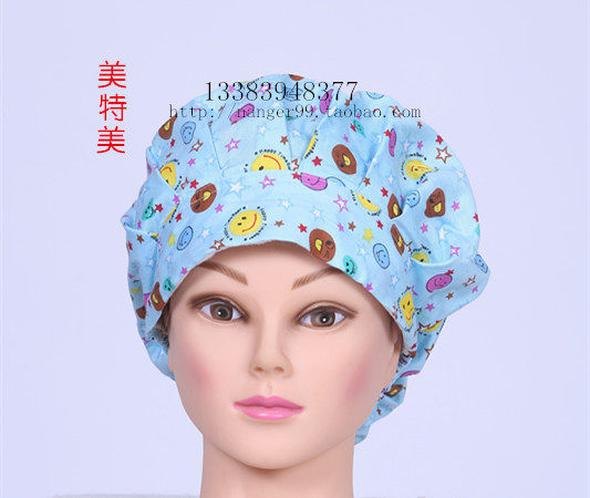 手术室欧美风长发妇产科护士帽
