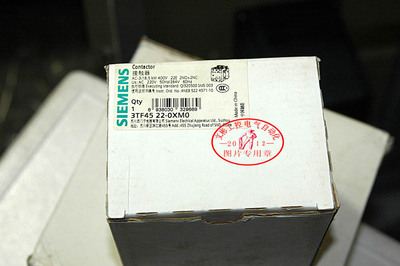 西门子接触器3TF4522-0XM0