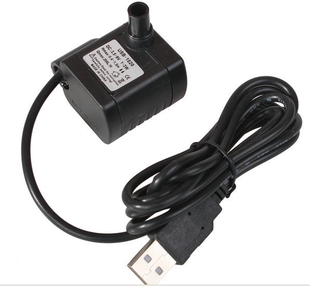 水泵 5V3W USB-1020微型潜水泵 USB插头DC3.5~9V驱动直流无刷水泵