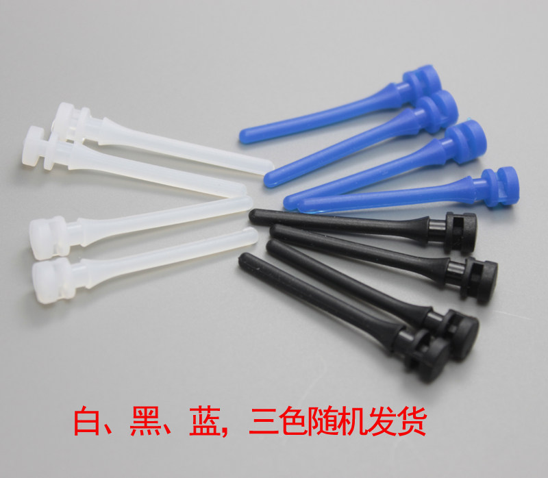 机箱风扇免工具快装减震胶钉防震胶钉新品矽胶钉橡胶钉4颗装