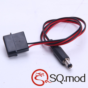 电源D口转DC头电脑充电连接线50CM  18AWG可过电流6点6A现货