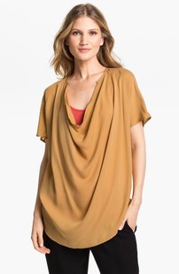 Cowl M号 Neck 美码 上海现货 真丝衬衫 美国Vince