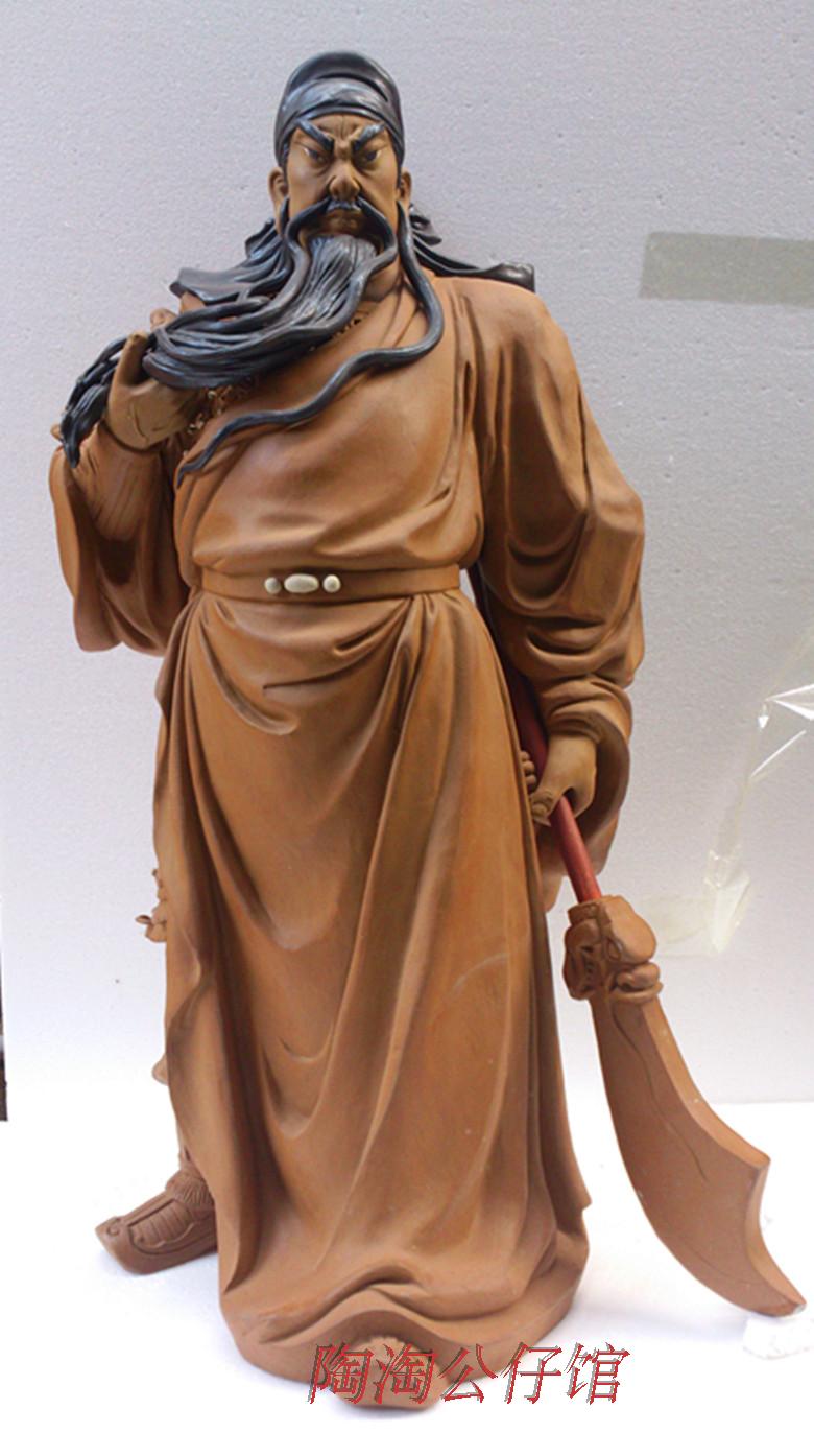 镇宅招财摆件关公单刀赴会